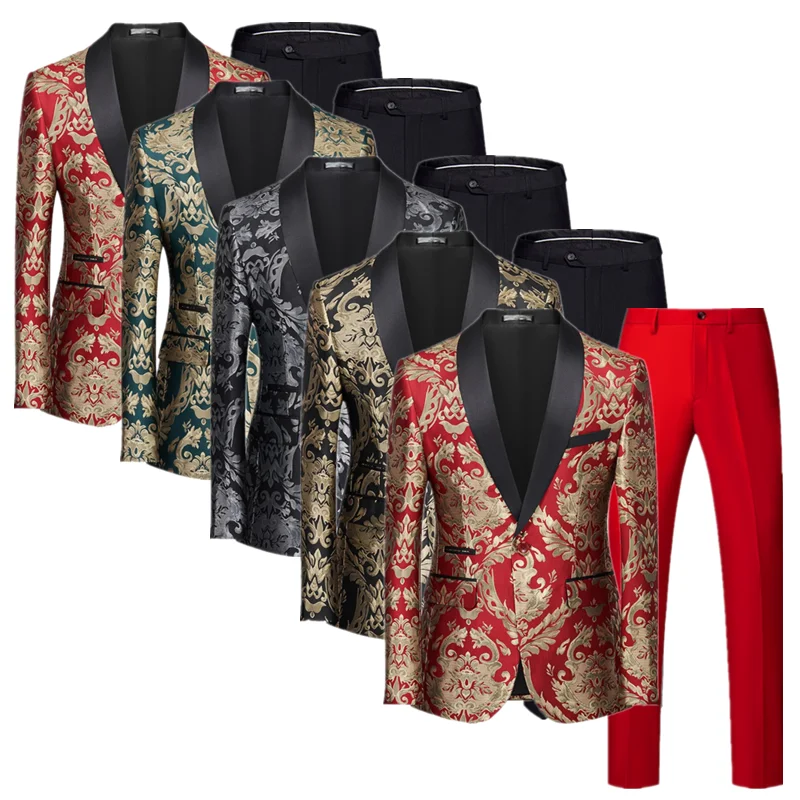 Ternos masculinos de negócios  - Men'S Dress Pants Fashion avaliação e preço