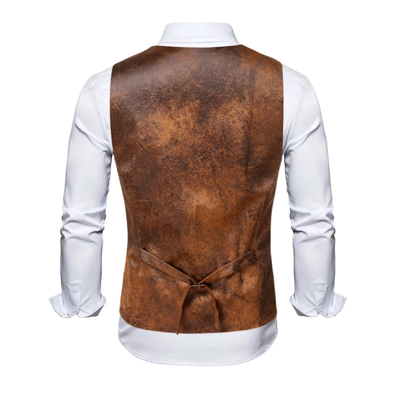 Vintage imitação de couro únic - Men Fashion King avaliação e preço