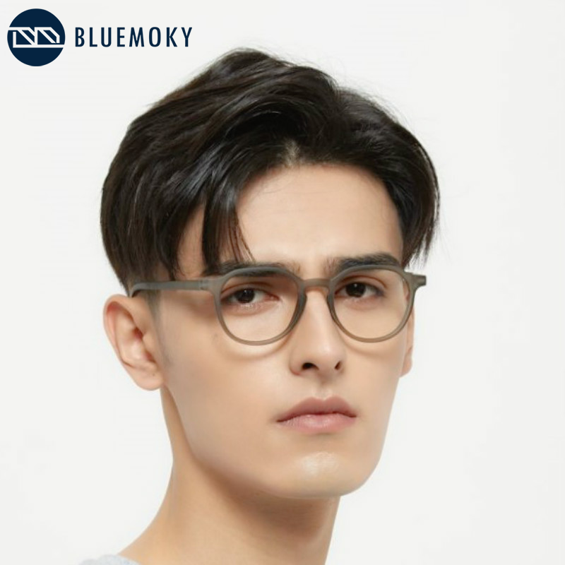 Bluemoky retro redondo prescri - Mens Fashion Reading Glasses avaliação e preço