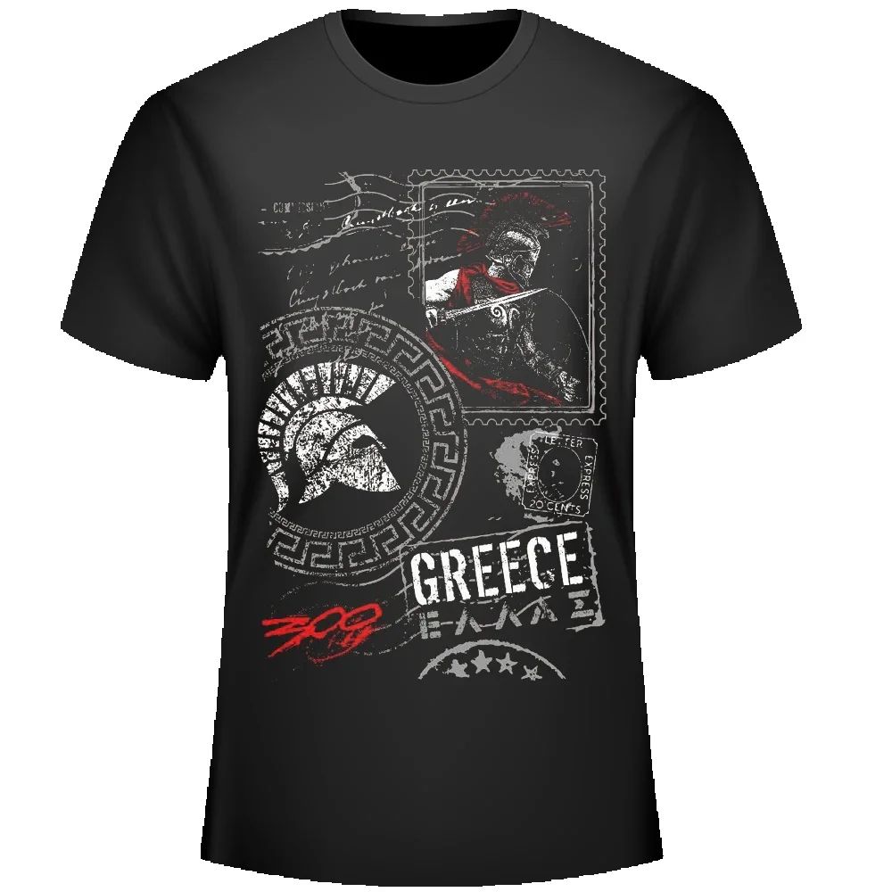 Camiseta Guerreiro Grécia Spar - Men'S Fashion Greece avaliação e preço