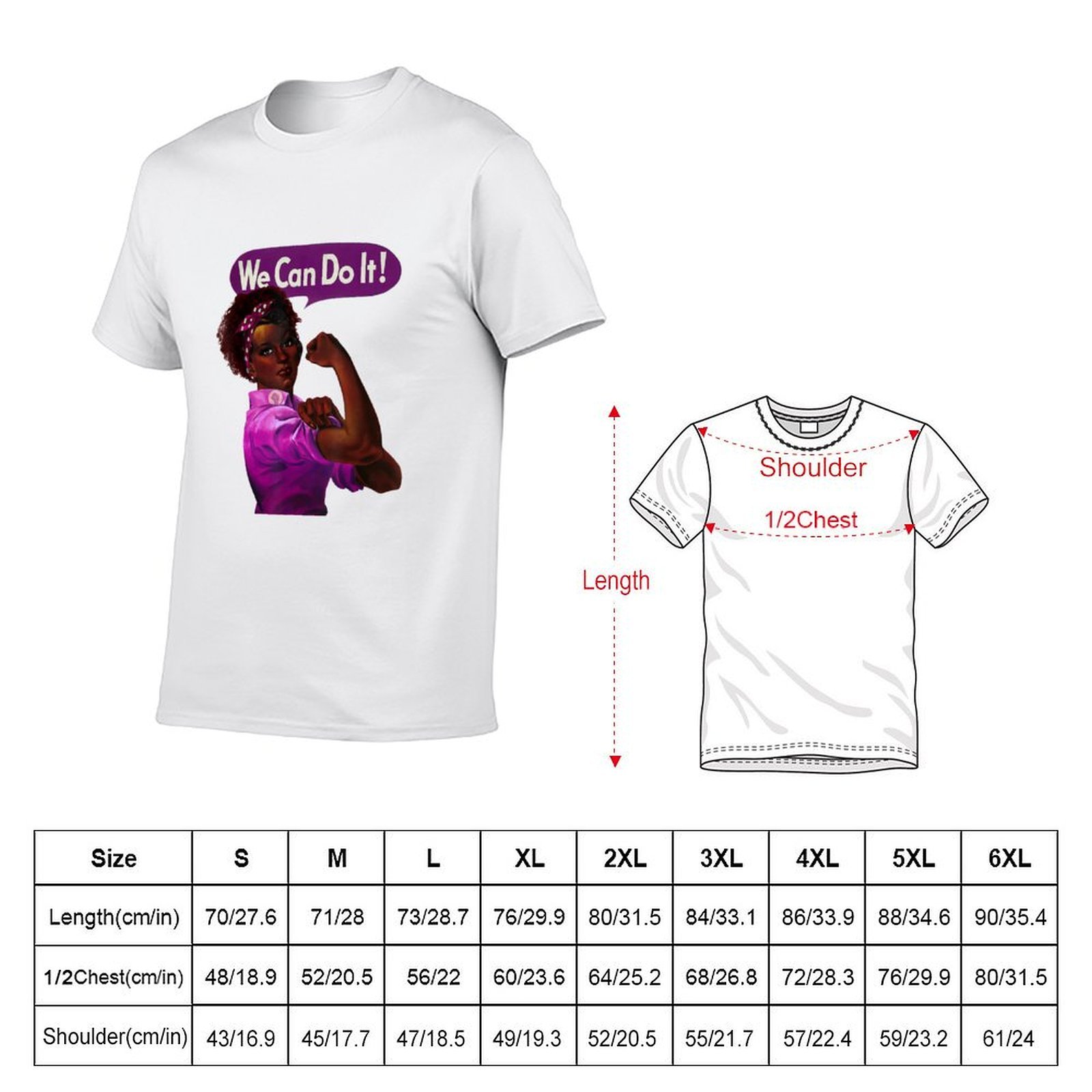 Camiseta Rosie the Riveter Bla - Men'S Fashion History avaliação e preço