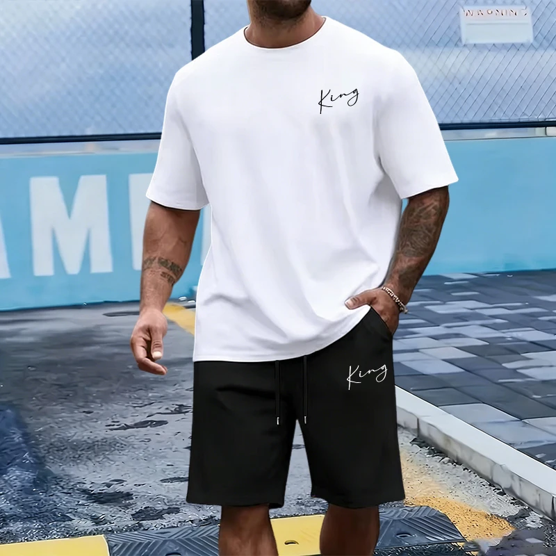 Conjunto Masculino King Letter - Men Fashion King avaliação e preço