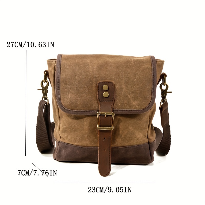 Bolsa tiracolo de couro mascul - Men'S Fashion Korea avaliação e preço