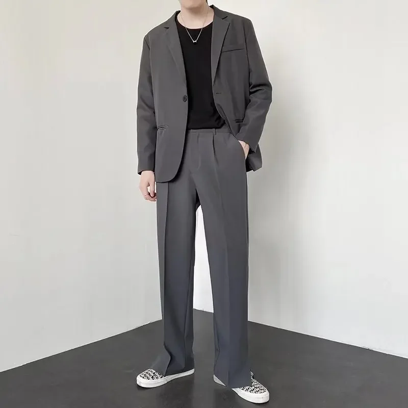 Calças de Terno Masculinas Est - Men'S Fashion Korea avaliação e preço