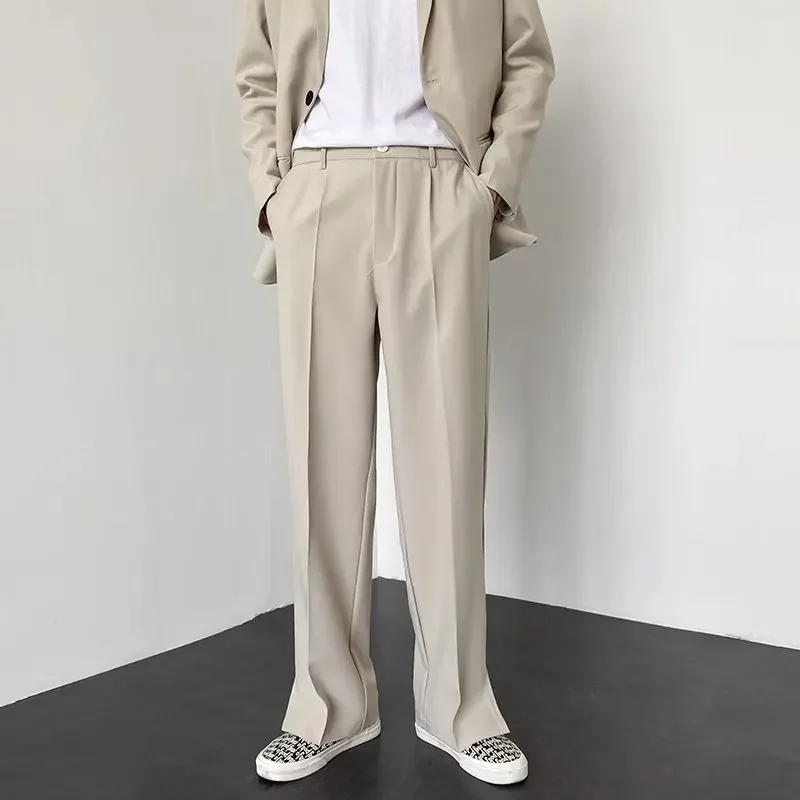 Calças de Terno Masculinas Est - Men'S Fashion Korea avaliação e preço