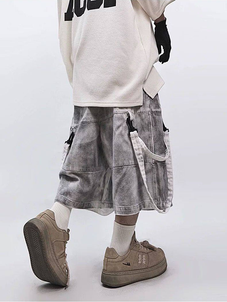 Jeans Rasgados Retro Hip-hop M - Mens Fashion Denim avaliação e preço