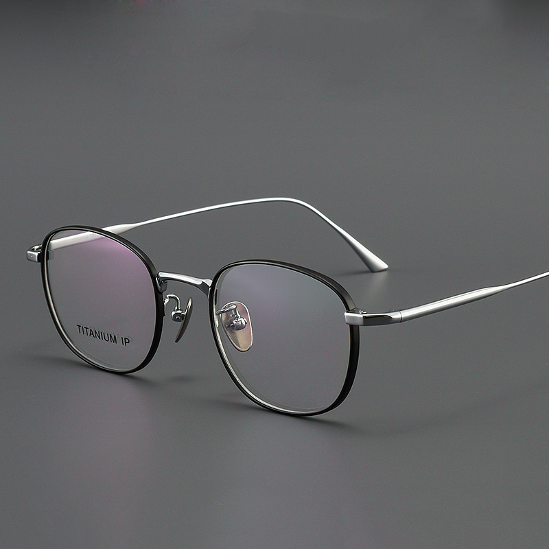 Moda masculina óculos de titân - Mens Fashion Reading Glasses avaliação e preço