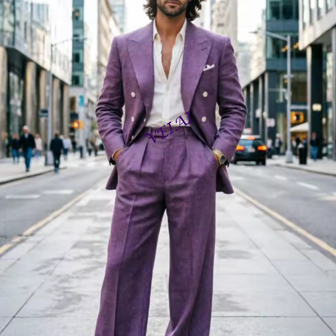 Terno de Casamento Azul Claro  - Slim Fit Blazer Men avaliação e preço